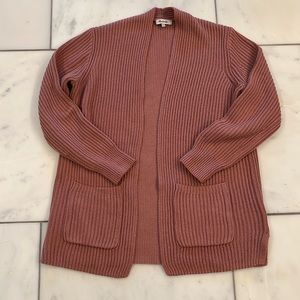 Madewell open front cardigan